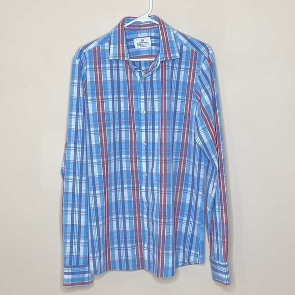 Mizzen + Main Dress Shirt Long Sleeve Button Up - Picture 1 of 5